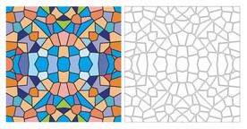 染色玻璃 彩色玻璃