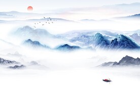 别墅 高档意境山水 TiF分层