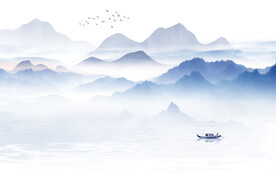 高雅 高档意境山水 TiF分层