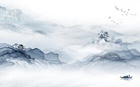 客厅 意境新传山水 TIF分层