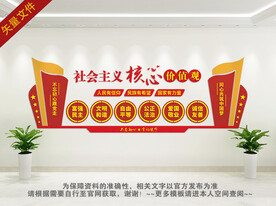 社会主义核心价值观标语