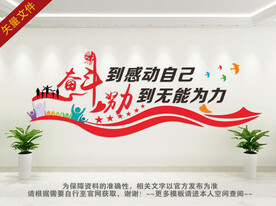 团队精神文化墙
