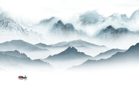 高雅 意境新传山水 TIF分层