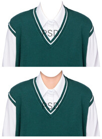 女证件照休闲衣服素材psd