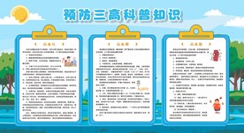 防治三高健康教育专栏