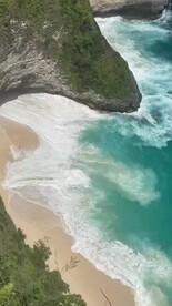 巴厘岛海滩风景航拍宣传视频