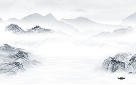 大气 新传中式山水 TIF分层