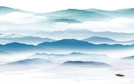 大气 新传中式山水 TiF分层