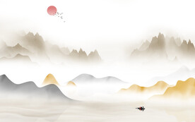 新品 新中式山水图 TIF分层