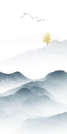 新传 山水简约玄关 TIF分层