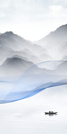 中式 高档山水玄关 TIF分层