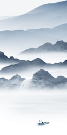 大气 新中式玄关画 TiF分层