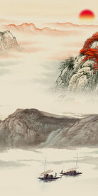 新款 新意境玄关画 TiF分层