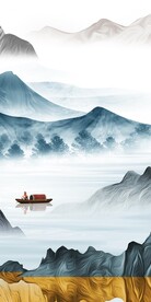 简约 新意境玄关画 TiF分层