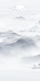 高清 新意境玄关画 TiF分层