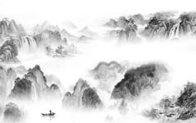 别墅 灰色新山水图 TIF分层