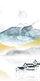 别墅 高雅山水玄关 TIF分层