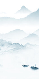 淡雅 爆款山水玄关 TiF分层