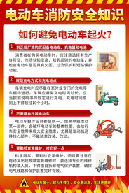 电动车消防安全知识