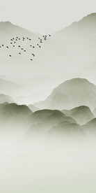 最新 清晰山水玄关 TIf分层