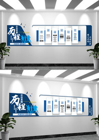 企业发展历程企业文化墙形象墙