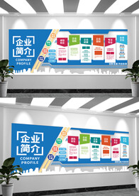 公司企业简介发展历程企业文化墙