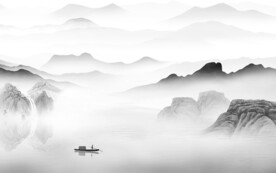 高端 意境高清山水 TiF分层