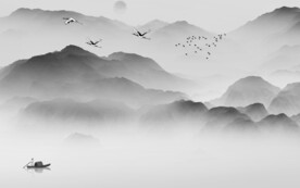 现代 意境高清山水 TiF分层