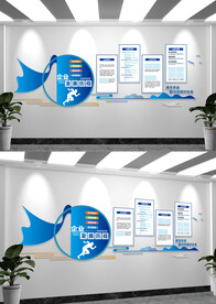 公司简介发展历程文化墙