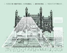 颐和园翠蔚牌坊