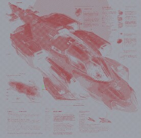 科技战舰 点阵雕刻图 圆孔图