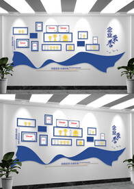 企业荣誉宣传文化墙