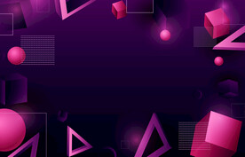 紫色渐变几何背景