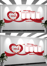 职工之家工会文化墙