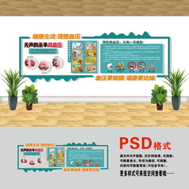 高血压文化墙
