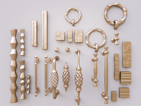 复古门把手组合