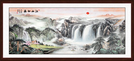 山水国画