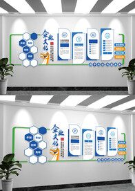 企业简介文化墙