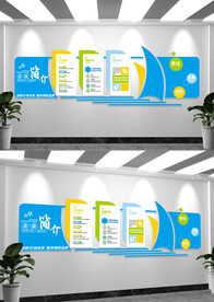 企业 简介办公室文化墙