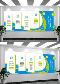 企业简介文化墙