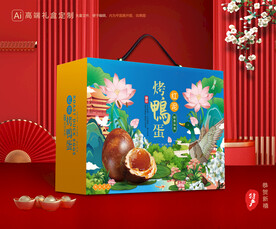 烤鸭蛋包装 咸鸭蛋礼盒