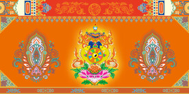 工装藏式背景墙