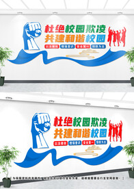 校园暴力文化墙