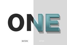 薄荷卡通字样式