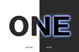 发光游戏特效字样式