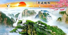 黄山迎客松