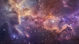 紫色星云高清图