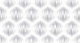 六边形圆点排列