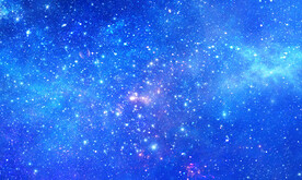 蓝色宇宙星空背景