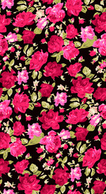 无缝   乱花 手绘花    